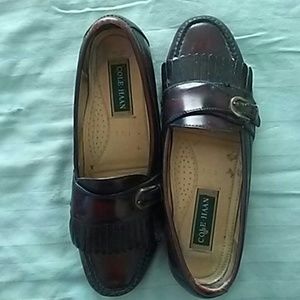 Reddish Brown Mens Cole Haan loafers